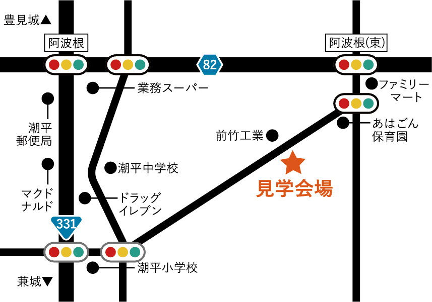 木造構造見学会map